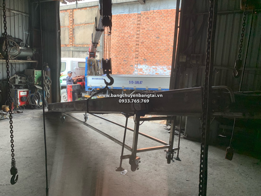 chuẩn bi đưa đi bàn giao