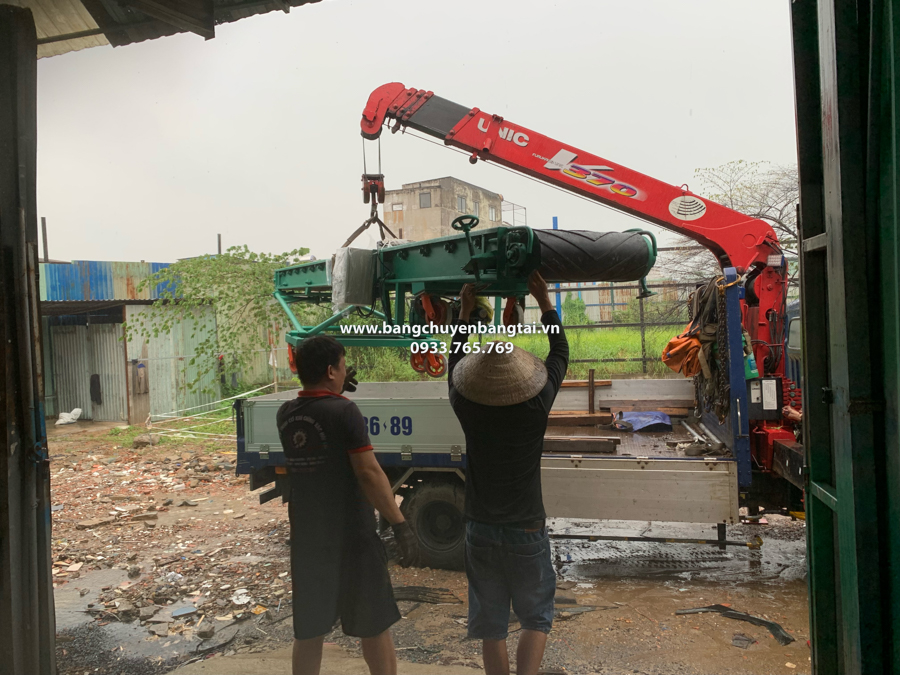 chusn bi cho bang tai len xe