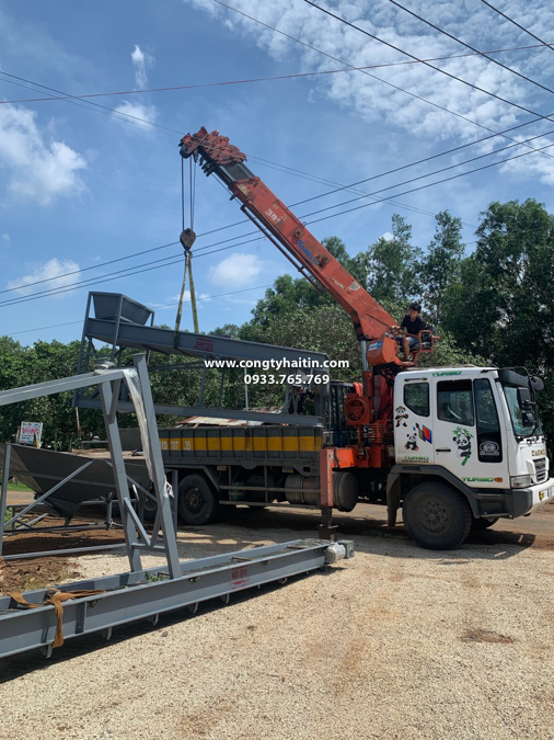 chuẩn bị lap rap may tach vo trau