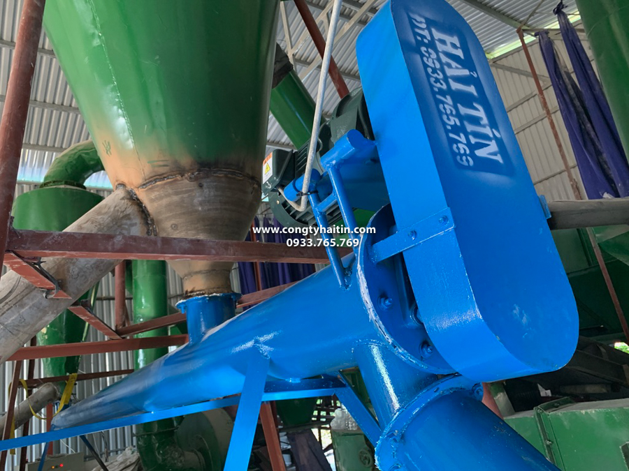 lắp đặt hoàn thiện vít tải ong
