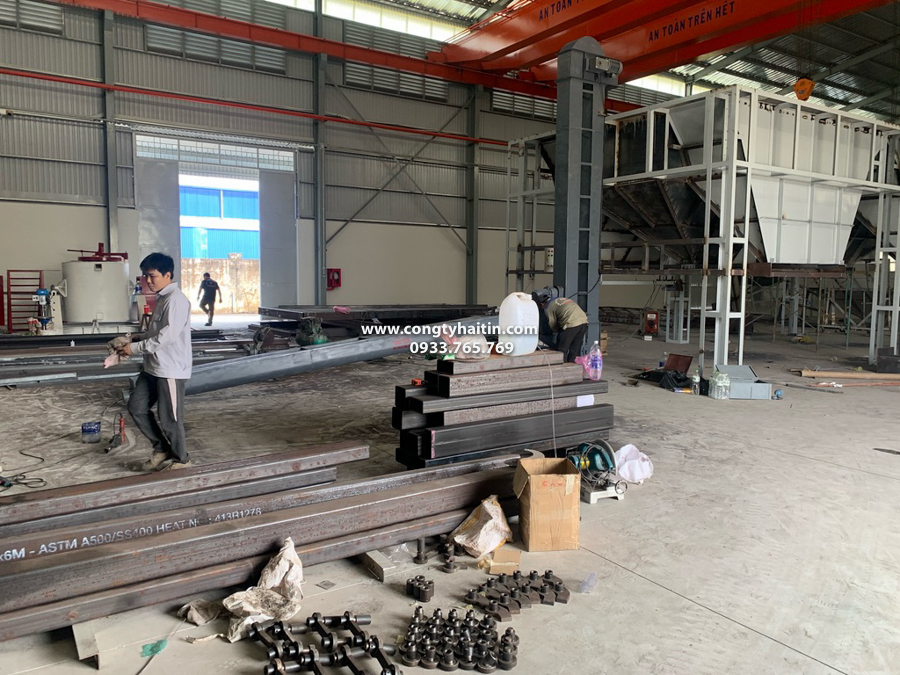 lắp đặt hoàn thiện vit tai & gau tải