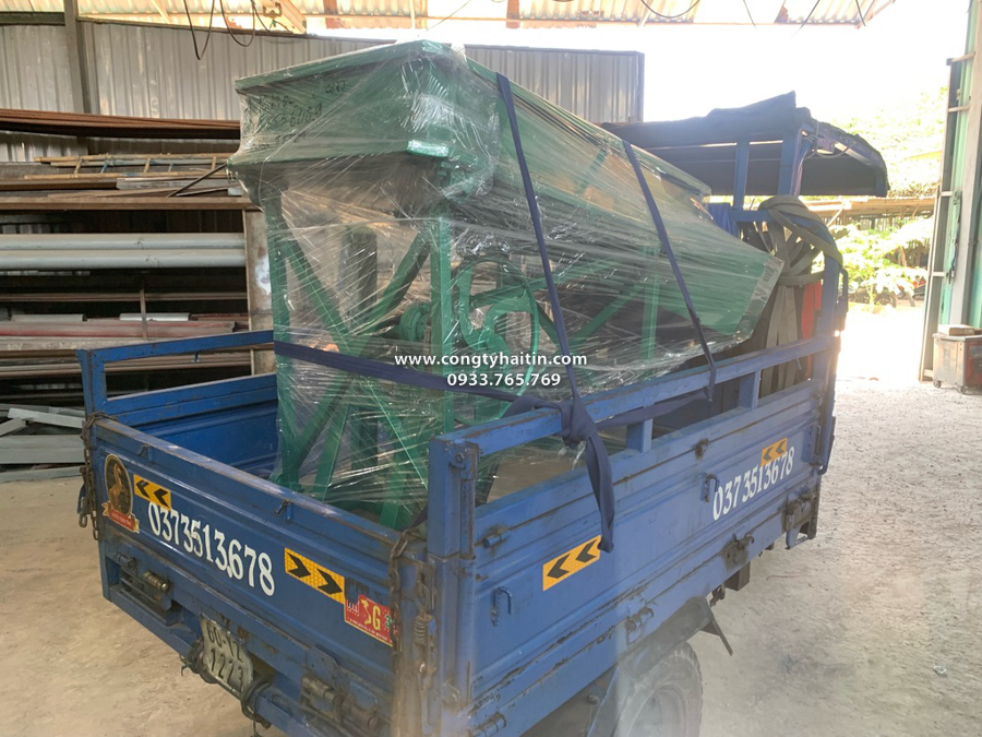 lên đừong đi bàn giao máy sàng