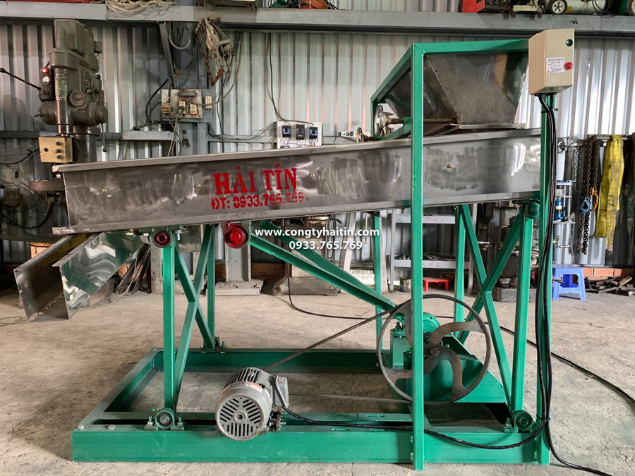 máy sàng inox khi hoàn thiện