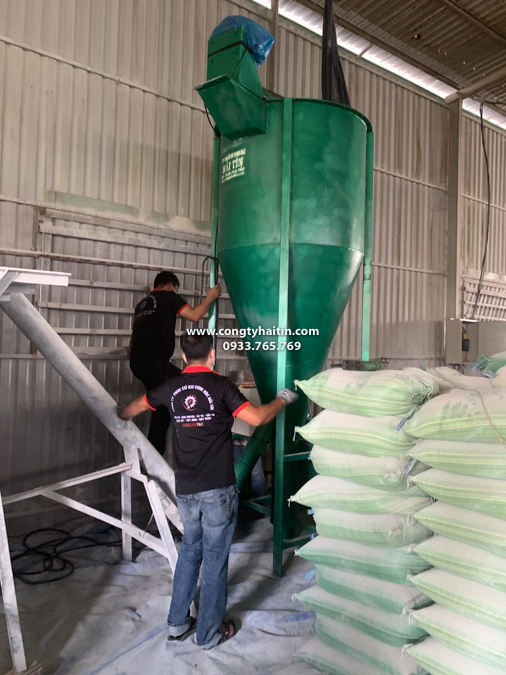 lắp đặt máy tron dung