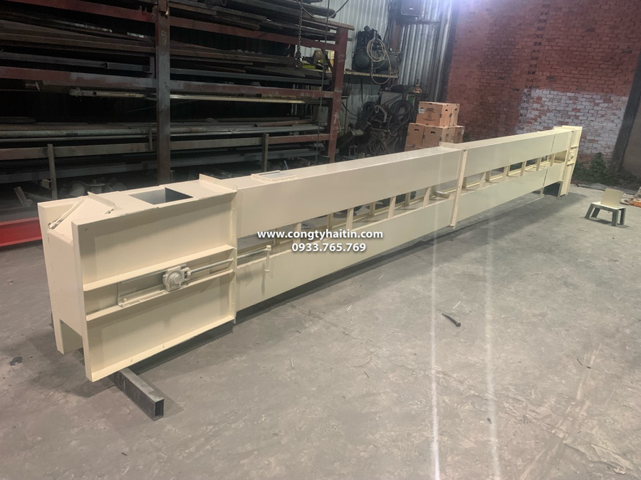 đã thi công sx hoàn thiện gầu tải 02 ống