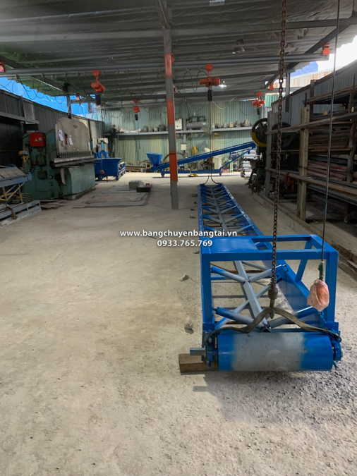 thi công khung sườn băng tải  lồng máng