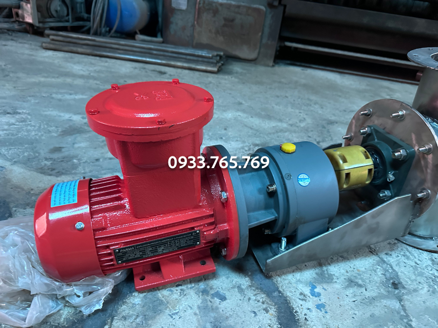 motor van xa bot inox