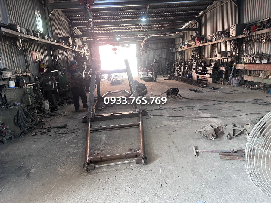 thi cong sx khung suon bang tai